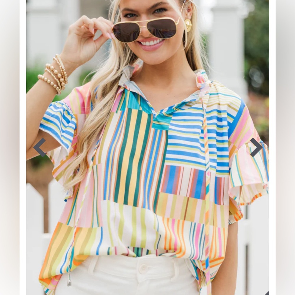 Striped blouse - Picture 3 of 8